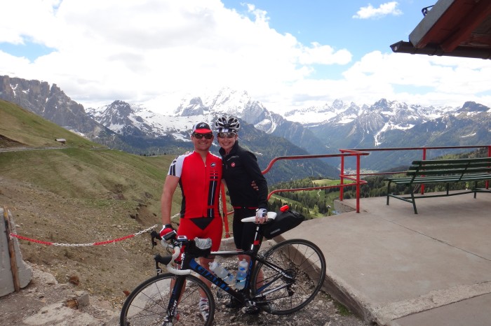Europe - Cycling the Sella Ronda, Dolomites, Italy