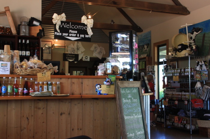Tasmania - Lunch stop - Dairy Cafe