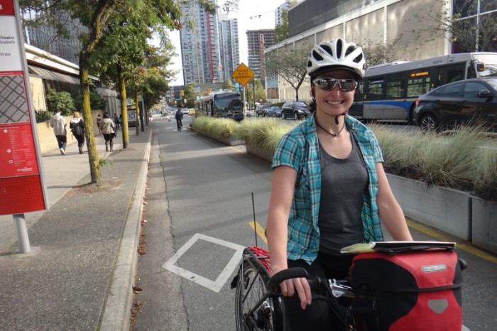 Vancouver - Loving the Vancouver Bike Paths!