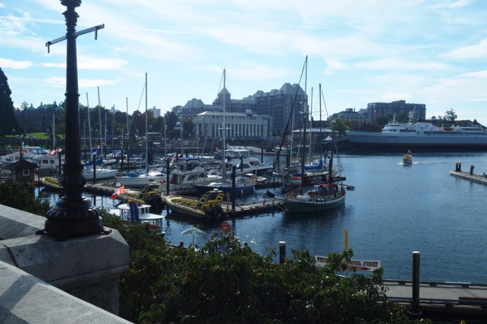 Vancouver Island - Inner Harbour at Victoria