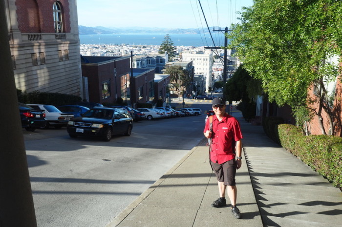 San Francisco - San Francisco has crazy steep streets!