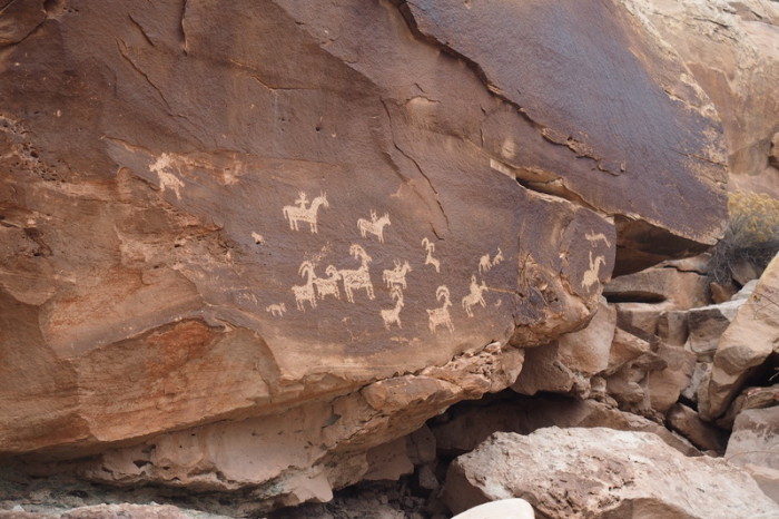 USA Road Trip - Delicate Arch Rock Art, Arches National Park, Utah