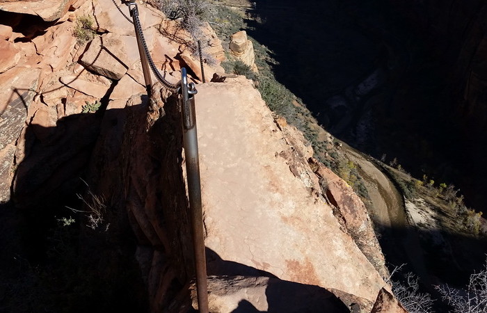 USA Road Trip - View from Angels Landing, Zion National Park, Utah