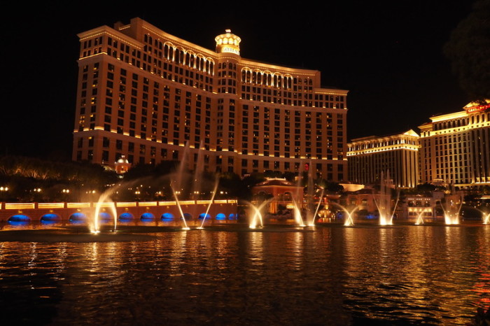 USA Road Trip - The stunning Bellagio Fountains, Las Vegas