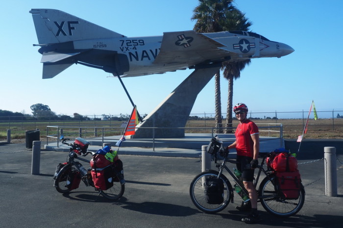SF to LA - Outdoor aircraft museum near Ventura County Naval Base, California