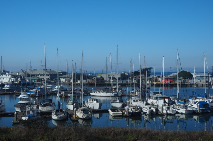 SF to LA - The harbour at Moss Landing