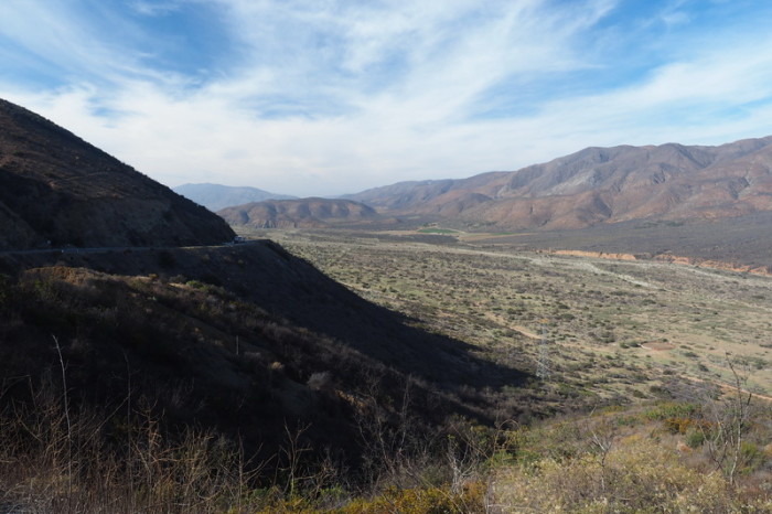 Baja California - Beautiful views on the road to Sán Vicénté