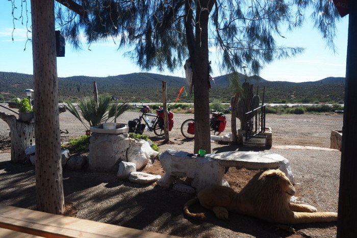 Baja California - Lunch stop on Day 1 of our Central Desert crossing