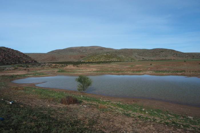 Baja California - We didn't expect to find a lake in the Central Desert!
