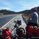 David on the road to the Guadalupe Valley