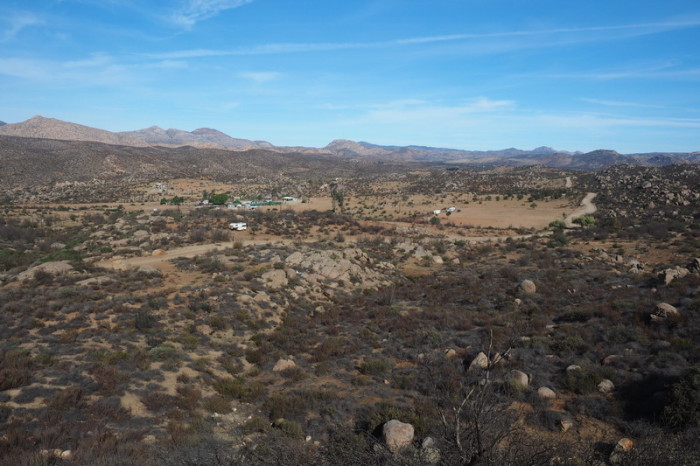 Baja California - On the road to the Guadalupe Valley