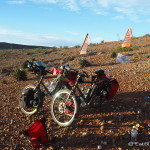 Our campsite near Rosarito on Day 3 of our Central Desert crossing