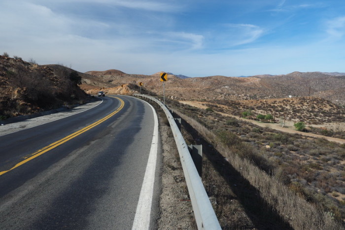 Baja California - On the road to the Guadalupe Valley