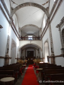 Inside the Mision San Ignacio de Kadakaaman