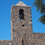 The bell tower, Mision Santa Rosalia de Mulege, Mulege
