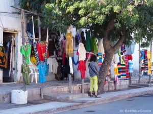 Colourful clothes store, Mulege