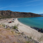 Spectacular beaches on the way to Loreto