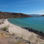 Spectacular beaches on the way to Loreto