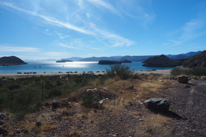 Baja California - Coastal views on the way to Loreto
