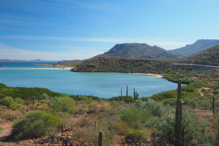 Baja California - Beautiful beaches on the way to Loreto