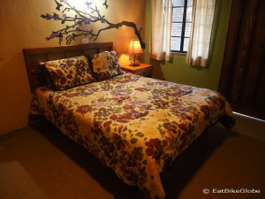 Our beautiful room at the Posada Inn, Guadalupe Valley