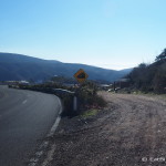 On the road to Ensenada ... mostly downhill from the Guadalupe Valley!