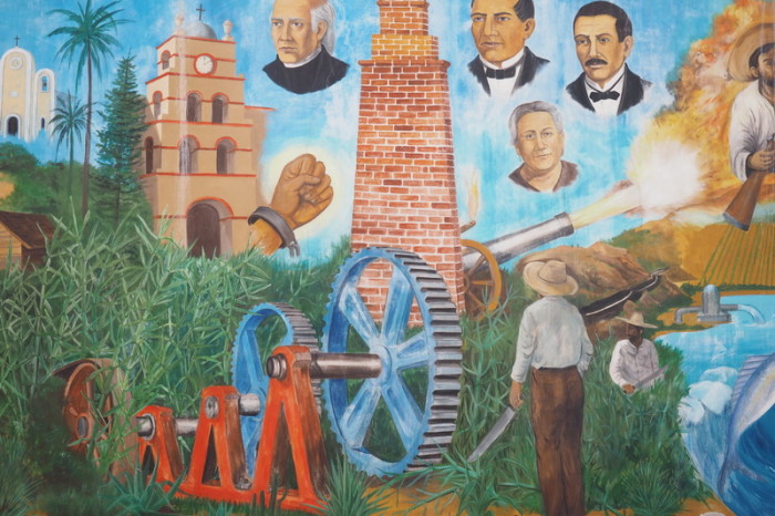 Baja California - Beautiful murals, Todos Santos
