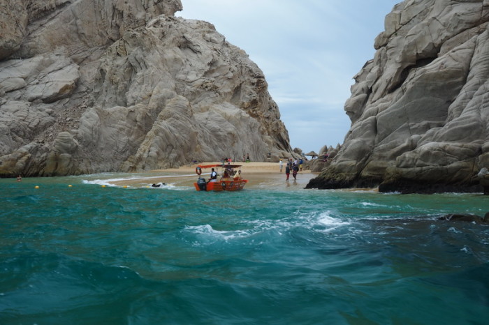 Baja California - Lovers Beach near Cabo San Lucas accessible only by boat (right next door is Divorce Beach!)