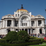 The stunning Palacio de Bellas Artes
