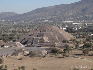 The stunning Pyramid of the Moon, Teotihuacán