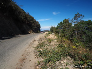 The big climb to San Jose del Pacifico