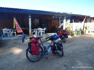 The little roadside restaurant and artisan gift shop where we stopped on the big climb to San Jose del Pacifico