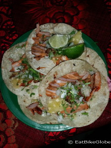 Yummy tacos at Tacos en Heroica, Ejutla