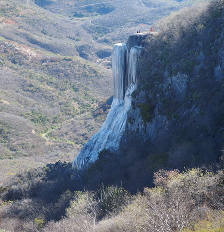 Day trip to the Valle de Tlacolula  - Views of Hierve El Agua