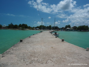 The main jetty, Sarteneja, Belize