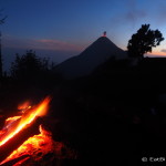 Views of Volcano de Fuego erupting!