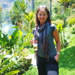 Jo at Hotel Jinava, San Marco, Lake Atitlan, Guatemala