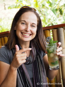Apparently Hotel  Jinava makes the best Mojito on Lake Atitlan ... so we had to try it!