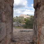 View of the Acropolis at Ek' Balam, Yucatan, Mexico