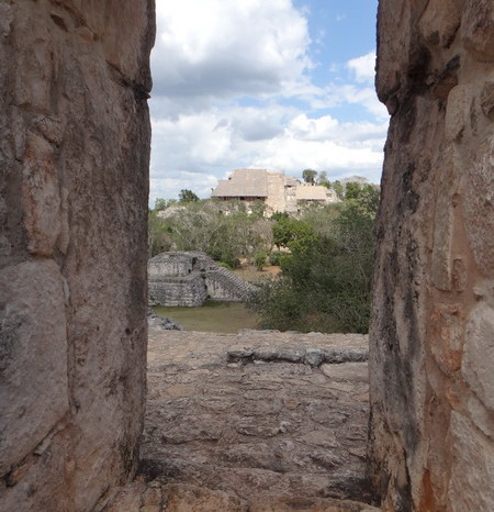 Mexican Road Trip - View of the Acropolis at Ek' Balam, Yucatan, Mexico