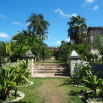 The beautiful grounds of Hacienda Yaxcopoil, Yucatan, Mexico
