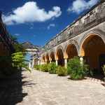 Elegant Courtyard at Hacienda Yaxcopoil, Yucatan, Mexico