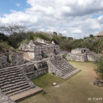 The view from the Oval Palace, Ek' Balam, Yucatan, Mexico