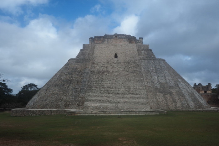 Mexican Road Trip - The impressive Adivino (the Pyramid of the Magician or the Pyramid of the Dwarf), Uxmal, Yucatan, Mexico