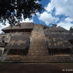 The stunning Acropolis at Ek' Balam, Yucatan, Mexico