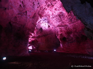 The stunning Loltun Cave, Yucatan, Mexico