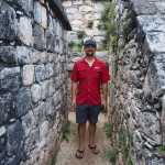 David at Ek' Balam, Yucatan, Mexico