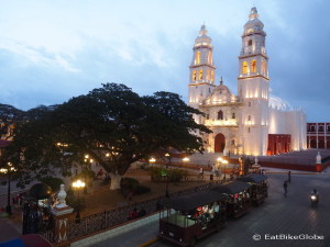 Catedral de Nuestra Señora de la Purísima Concepción and the Plaza de la Independencia, Campeche, Campeche, Mexico