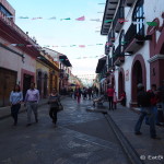 The beautiful streets of  San Cristóbal de las Casas, Chiapas, Mexico