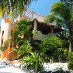 We LOVED this place! This was our villa (on the top floor!!!) Mayan Beach Garden, near Mahahual, Quintana Roo, Mexico